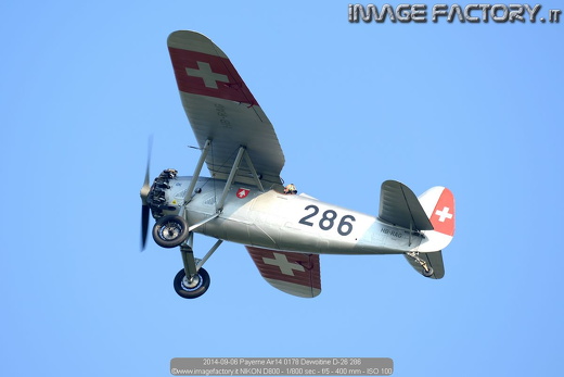 2014-09-06 Payerne Air14 0178 Dewoitine D-26 286